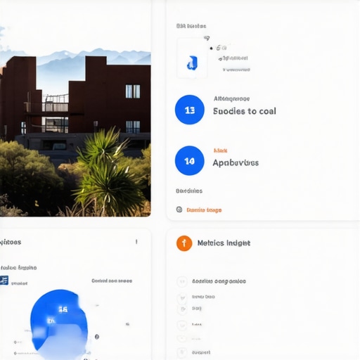 Screenshot showing Google My Business metrics for Albuquerque local business