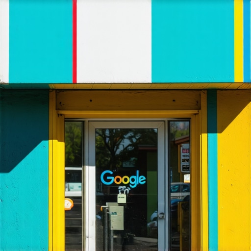 Colorful Albuquerque storefront highlighting Google My Business profile