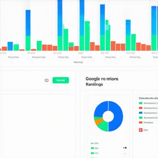 BrightLocal analytics dashboard displaying Google Maps ranking data.