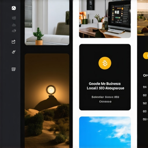 Google My Business Dashboard Optimization Tips Screenshot of GMB dashboard with tips for local SEO in Albuquerque.