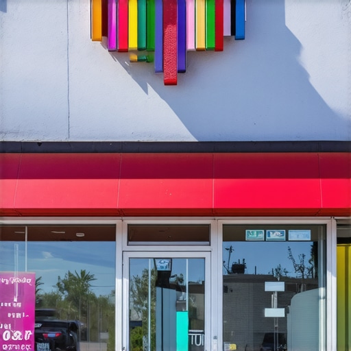 Bright storefront in Albuquerque attracting local customers.