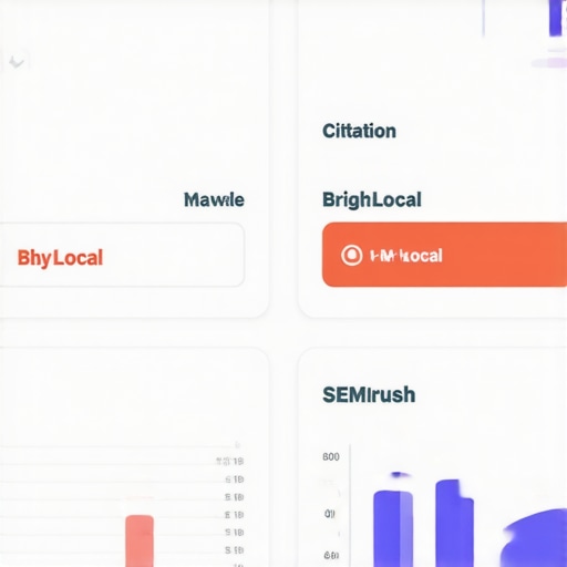 SEO Tools Dashboard Screenshot of SEO performance dashboard with citation and ranking analytics.