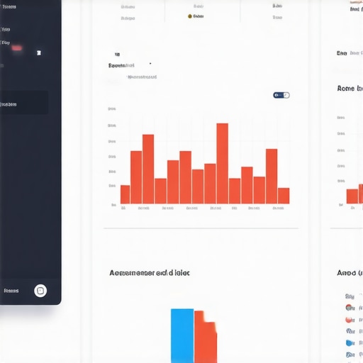 Local SEO Tools Dashboard Screenshot of a local SEO dashboard with rank tracking and analytics
