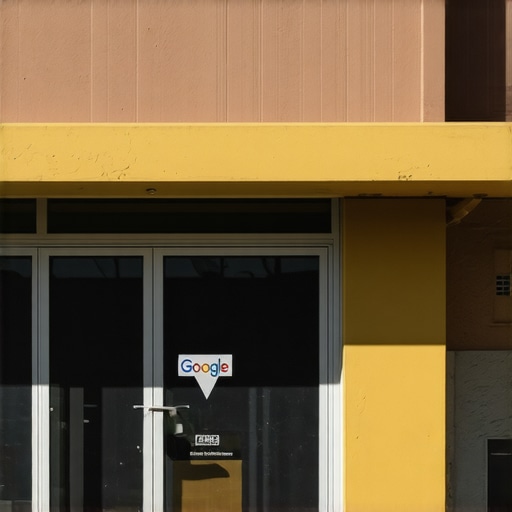 Screenshot showing how to verify and correct a Google Maps pin for a local Albuquerque business.