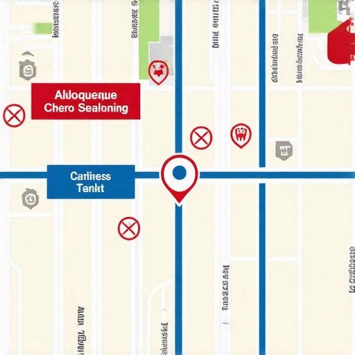 How Your Business Name and Address Consistency Dictates Albuquerque Map Position
